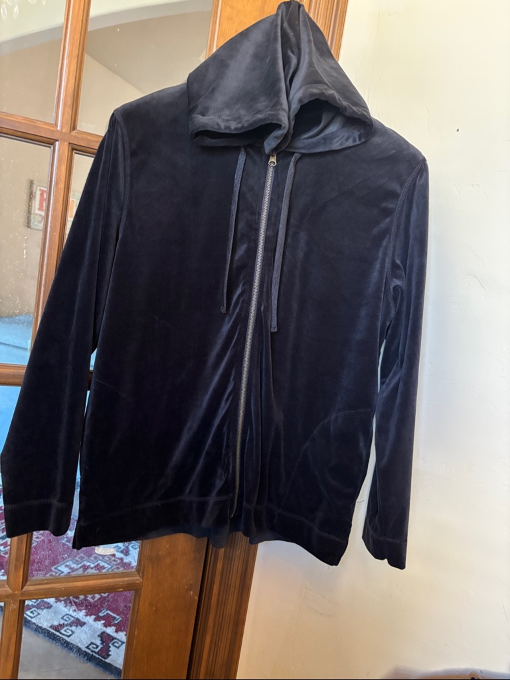 Hue Velour Full Zipjacket! Size xl